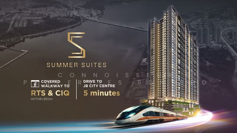 Summer Suites by Connoisseur Properties render, JB City Centre
