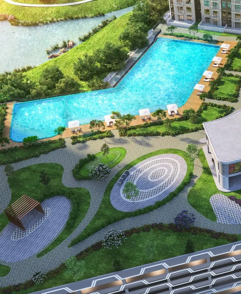 KSL Lakeview pool view